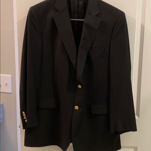 Men’s black blazer